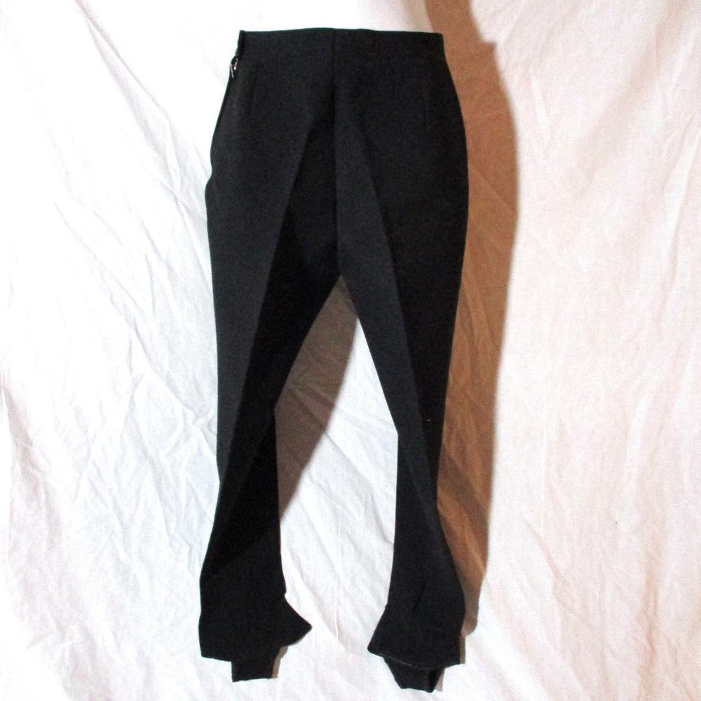 Vintage GERMANY NEW BOGNER Winter Ski Snowboard Snow Stirrup Pants S BLACK